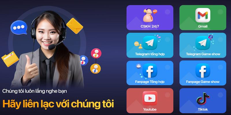 Tổng hợp các phương thức liên hệ 33WIN phổ biến 2024